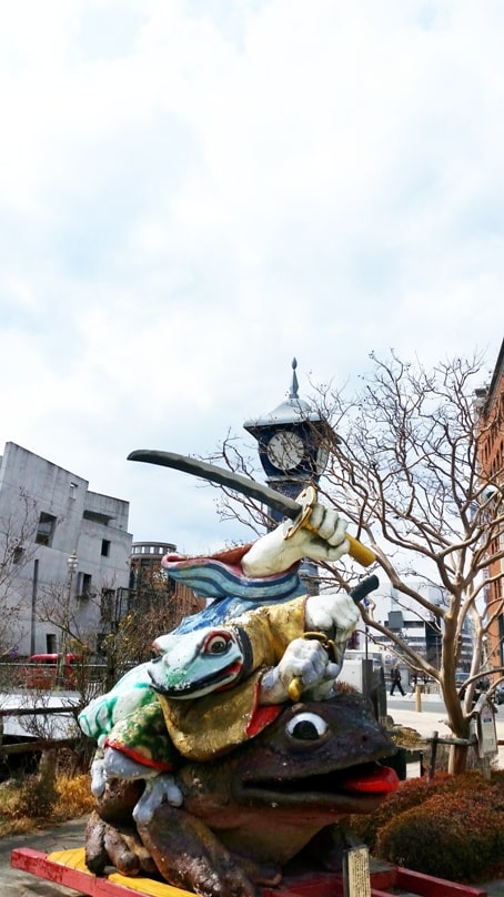 Nawate Street aka Frog Street in Matsumoto Japan. Backpacking japan travel blog