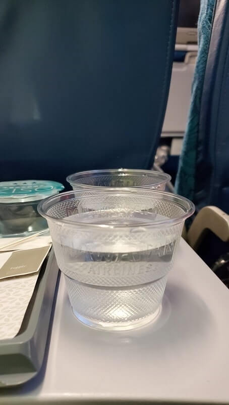 can you get water on a plane. is water served on flight to japan. what to bring on a flight to japan.
