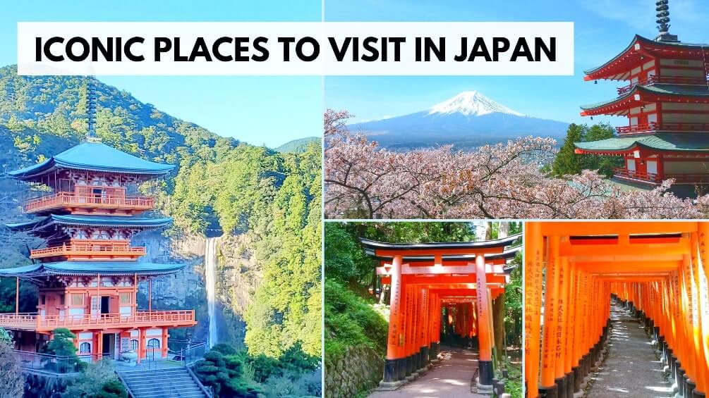 best places to visit in japan for first trip to japan. famous things to do in japan