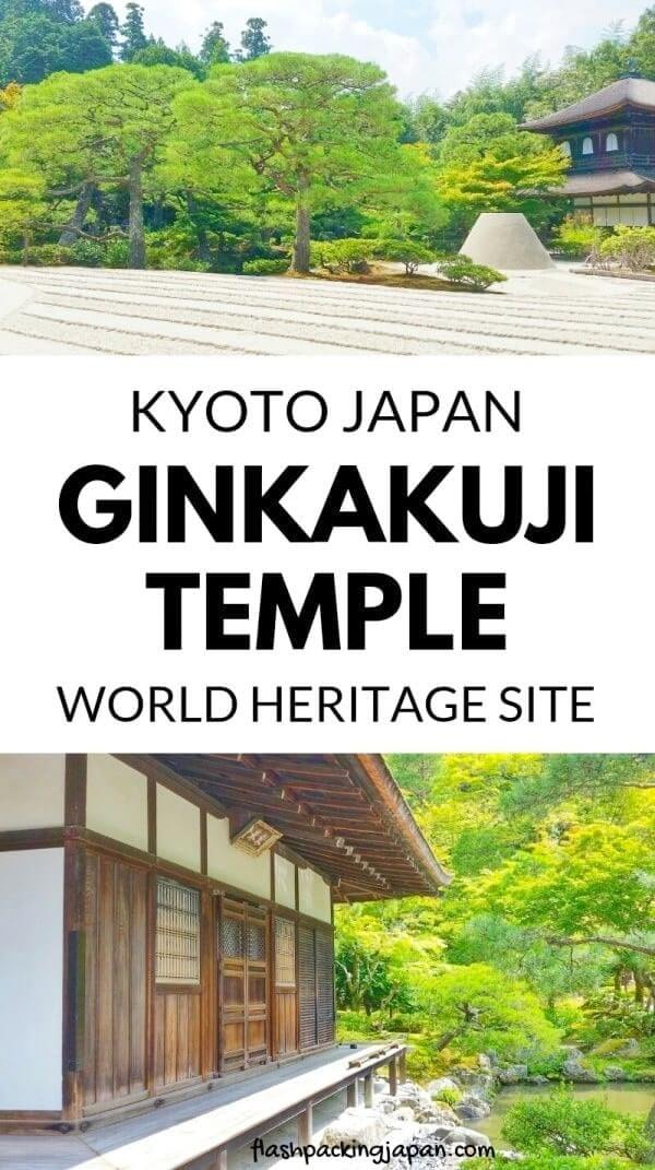 ginkakuji temple japanese gardens. kyoto japan things to do
